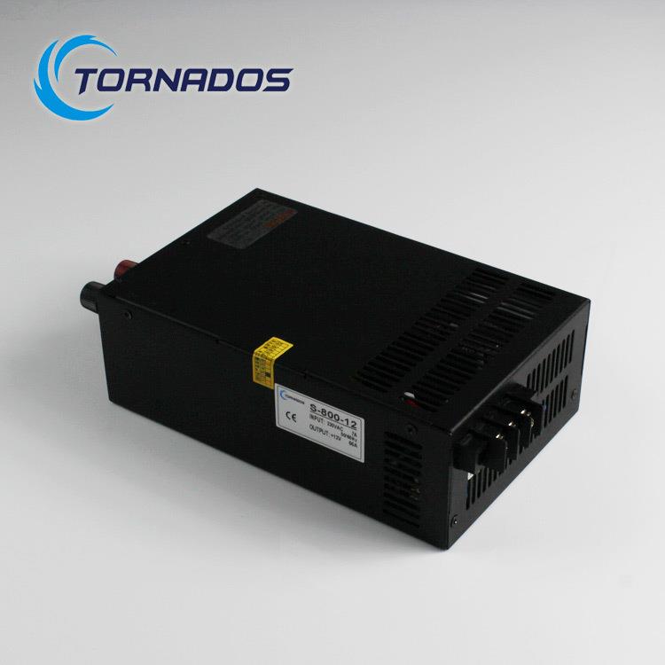 800W12V66A大功率S-800-12开关电源12V800W工业工控机械设备电源