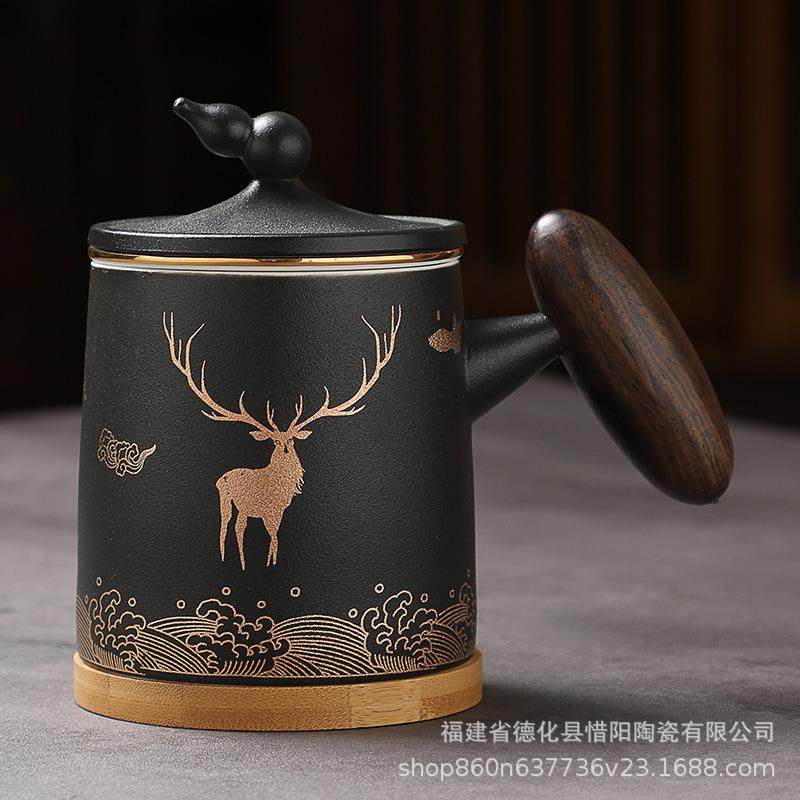 一路有你银杯子茶杯个人专用男女士办公室过滤茶杯茶水分离泡茶杯,3C数码配件,USB灯,淘宝优惠券,粉丝福利购,淘宝优惠卷