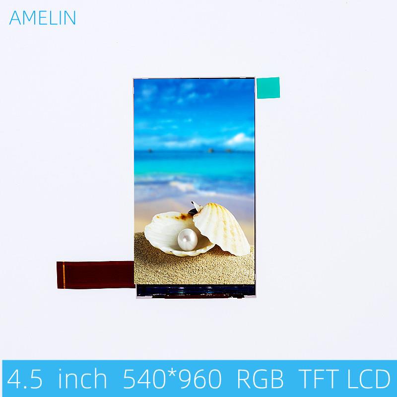 4.5寸TFT lcd屏 RGB 540*960分辨率 IPS 可带lcd触摸屏液晶显示屏