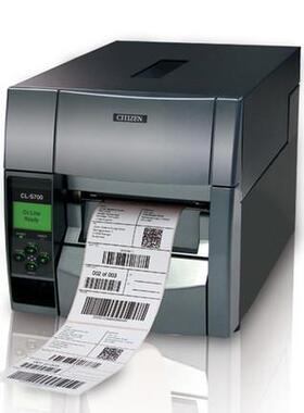 CITIZEN西铁城CL-S703C工业条码标签打印机吊牌水洗唛贴纸