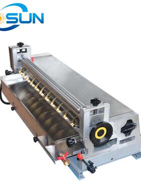 JS1000E桌式调速胶水机MDF卡纸热熔胶机上纸上糊机机机械