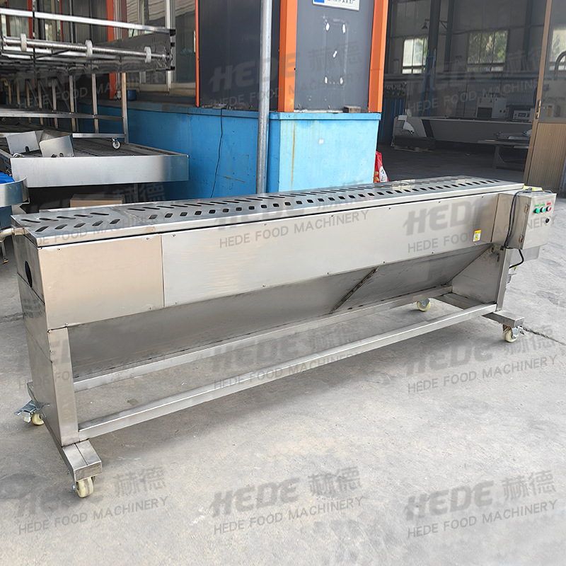 赫德贡菜削皮机 全自动净菜清洗流水线 白萝卜胡萝卜去皮机