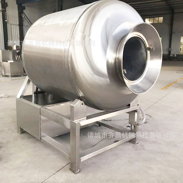 全自动牛百叶真空滚揉入味机 商用牛筋肉类腌制机 牛肚真空滚揉机