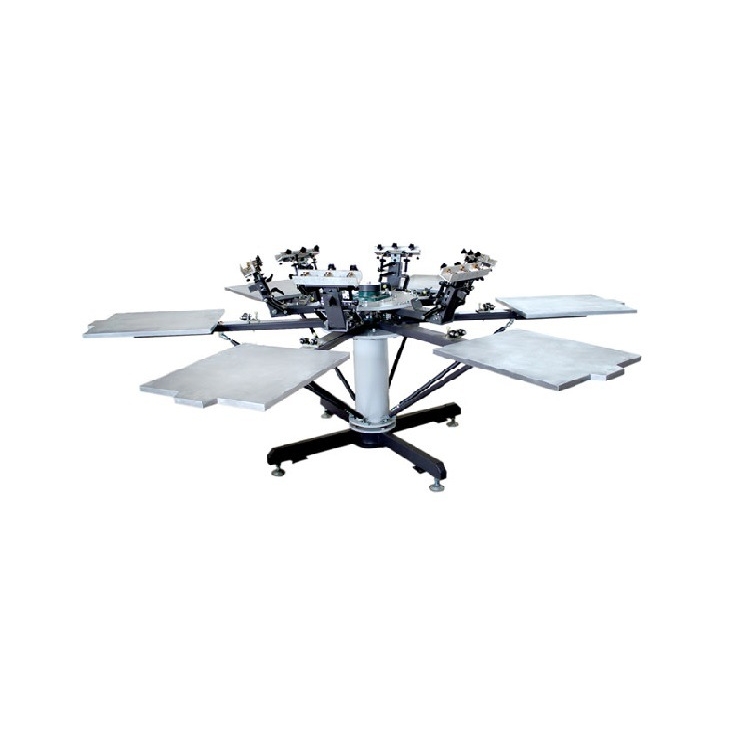 丝印机 手动丝网印花机 无纺布印花机 6色印花机screen printer