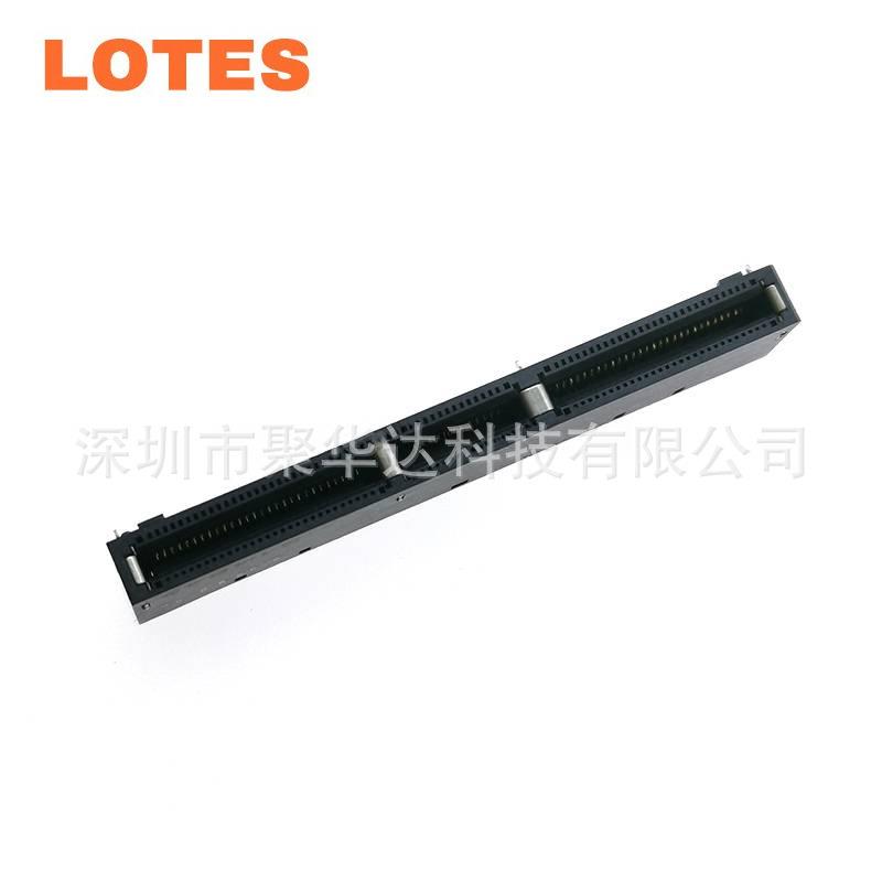 LOTES EDSFF 高速连接器 GenZ 连接器4C卧式母座140Pin 808004897
