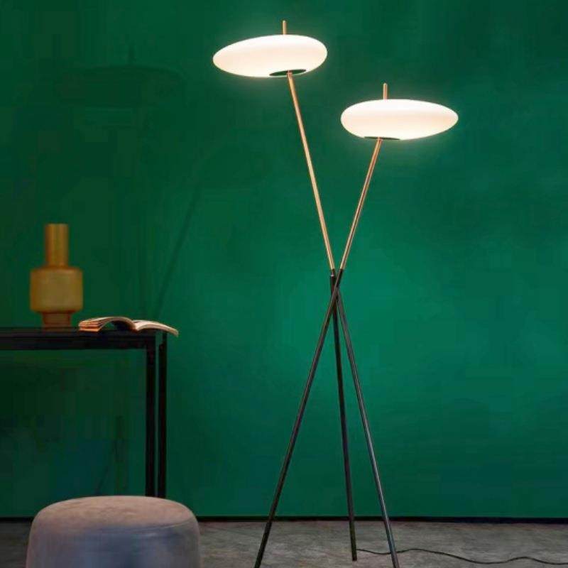 现代简约轻奢栖风落地灯北欧客厅沙发边卧室氛围感创意极简床头灯