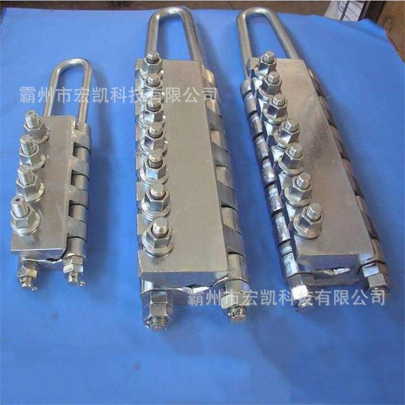 螺栓型卡线器编制钢丝绳紧线器钢丝绳卡线钳防扭钢丝绳卡线器