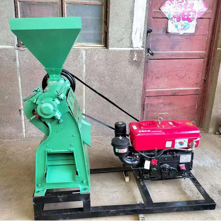 多功能碾米去皮机家用电动稻谷制糁机90型120型 五谷杂粮去皮机