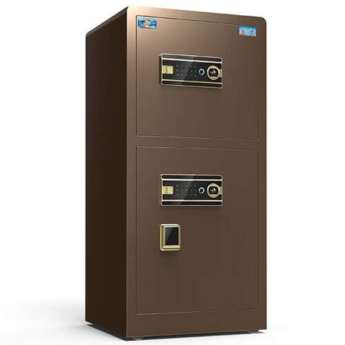 虎牌保险柜家用办公大型指纹密码保险保管柜全钢防盗双门入墙财务