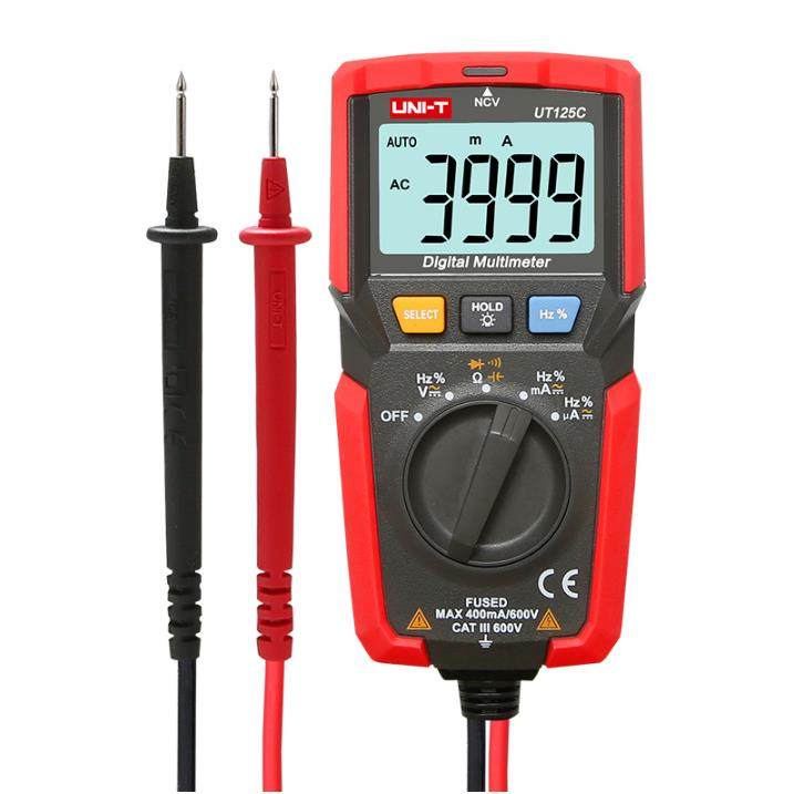优利德 防烧型数字万用表 UT125C