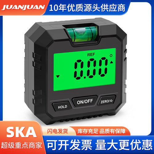 VA104-8数字量角器测斜水平仪 测角仪 测量斜角数显测斜仪测角规