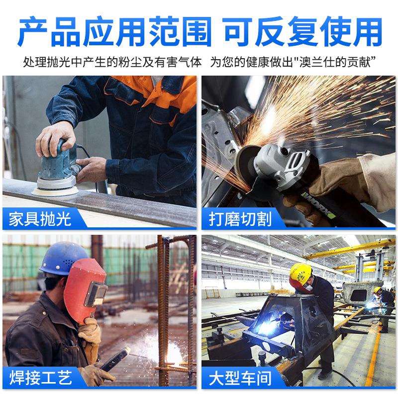 干式工业除尘金属打磨砂轮砂带机防爆抛光环保除尘一体机环保抛光