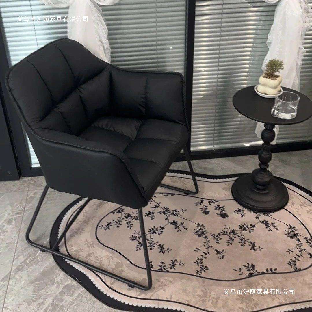 懒人沙发椅简约高端家用阳台意式组合单人北欧轻奢极简现代椅化妆