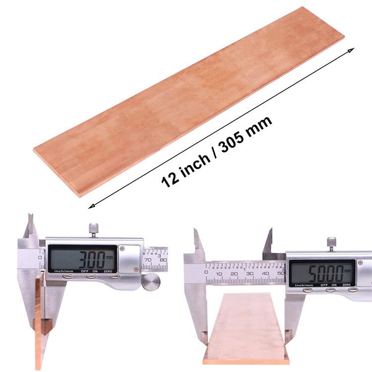 TMY TMR-100X10MM 2130A镀锡直角方边 圆弧圆边母排/铜牌紫铜排料