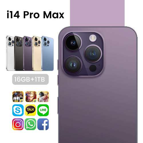 2023新款PHONE I14 PROMAX跨境手机16+1灵动岛Incell屏智能手机批