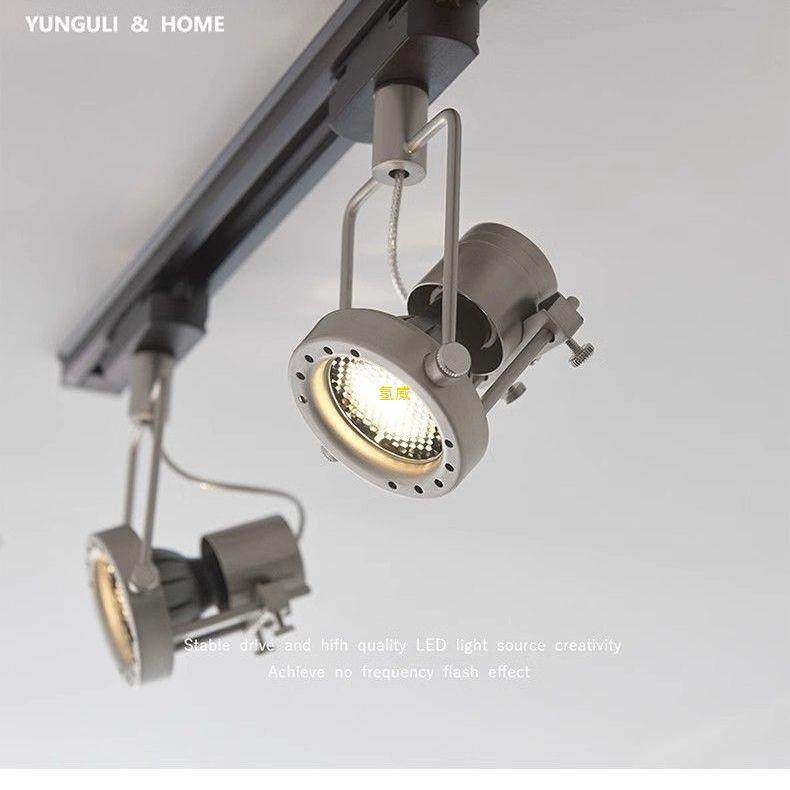 复古工业风明装轨道灯射灯商用咖啡厅服装店铺led导轨筒灯不锈钢,3C数码配件,USB灯,淘宝优惠券,粉丝福利购,淘宝优惠卷