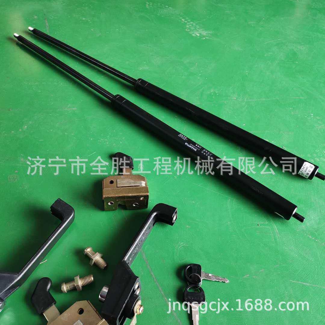 SR18压路机后机罩气弹簧 发动机前壳 驾驶室门锁压路机驾驶室