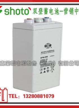 双登蓄电池GFM-300/2V300AH太阳能风能发电系统蓄电池-现货营销