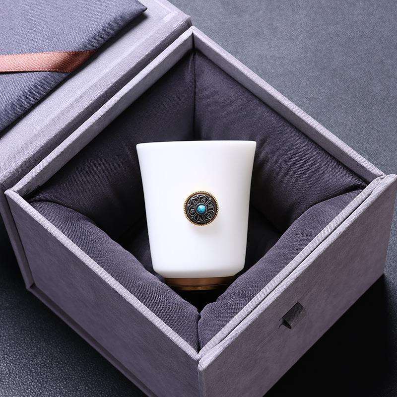 品茗杯个性主人喝茶杯陶瓷单品大号茶盏茶碗创意家用室内