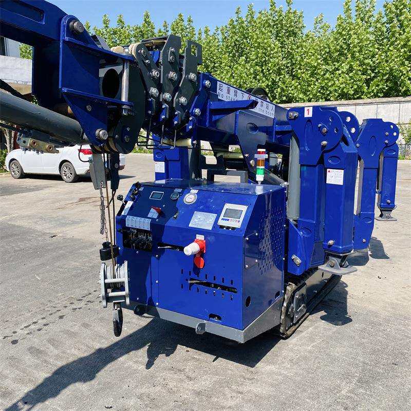 履带蜘蛛吊可遥控3吨5吨起重吊机履带吊履带自走式小型吊车聚坤