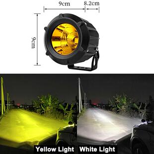 跨境 大视野工作led灯50W 防水强光货车射灯24V开道聚光中网雾灯