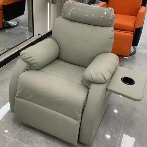 理发店电动放倒椅家用懒人沙发养发馆修面椅美容美甲椅头疗养发椅