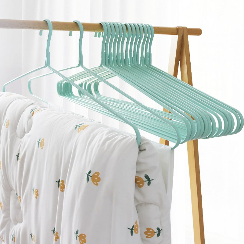 大衣架晒被子床单阳台家用浴巾被套C专用晾衣架大号加粗晒被子神