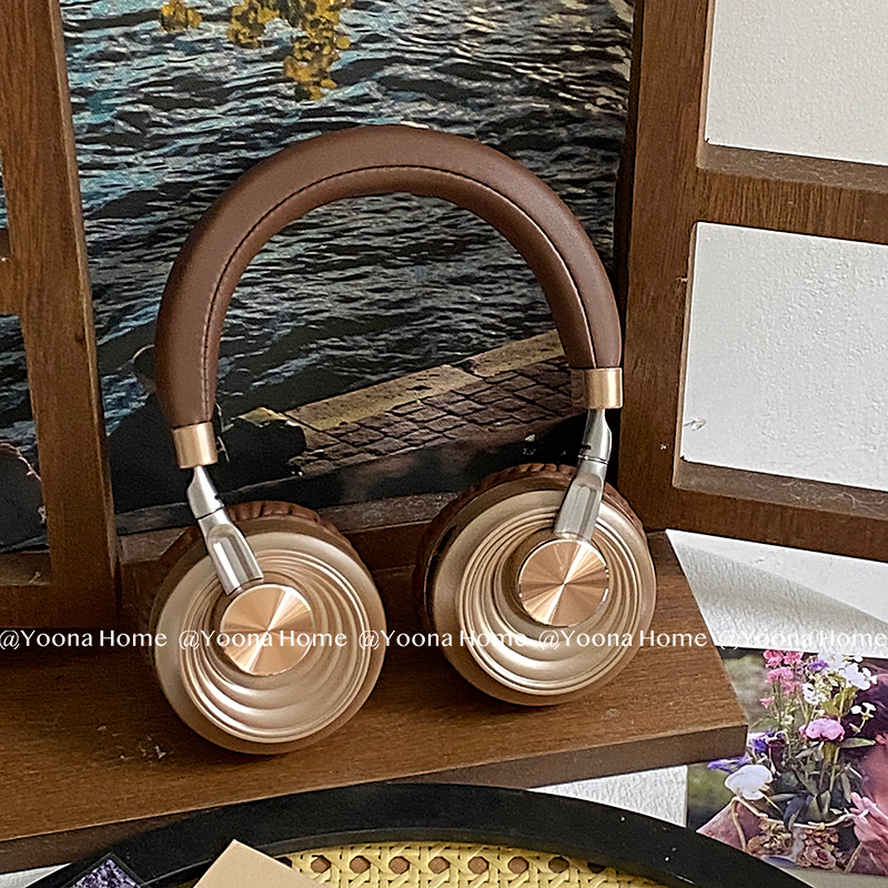 中复古私模无线耳机n头戴式蓝牙音乐插卡手机通用无线耳机拍照道