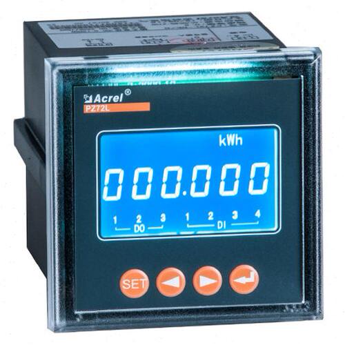 安科瑞PZ72L-DE/C直流电能表DC1000V功率表外接霍尔或75mV分流器