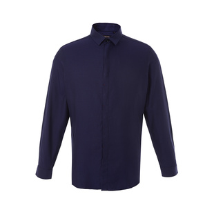 纯棉修身 衬衫 衬舒适休闲百搭上班通勤 长袖 丹戈迪亚DANFURUI男士