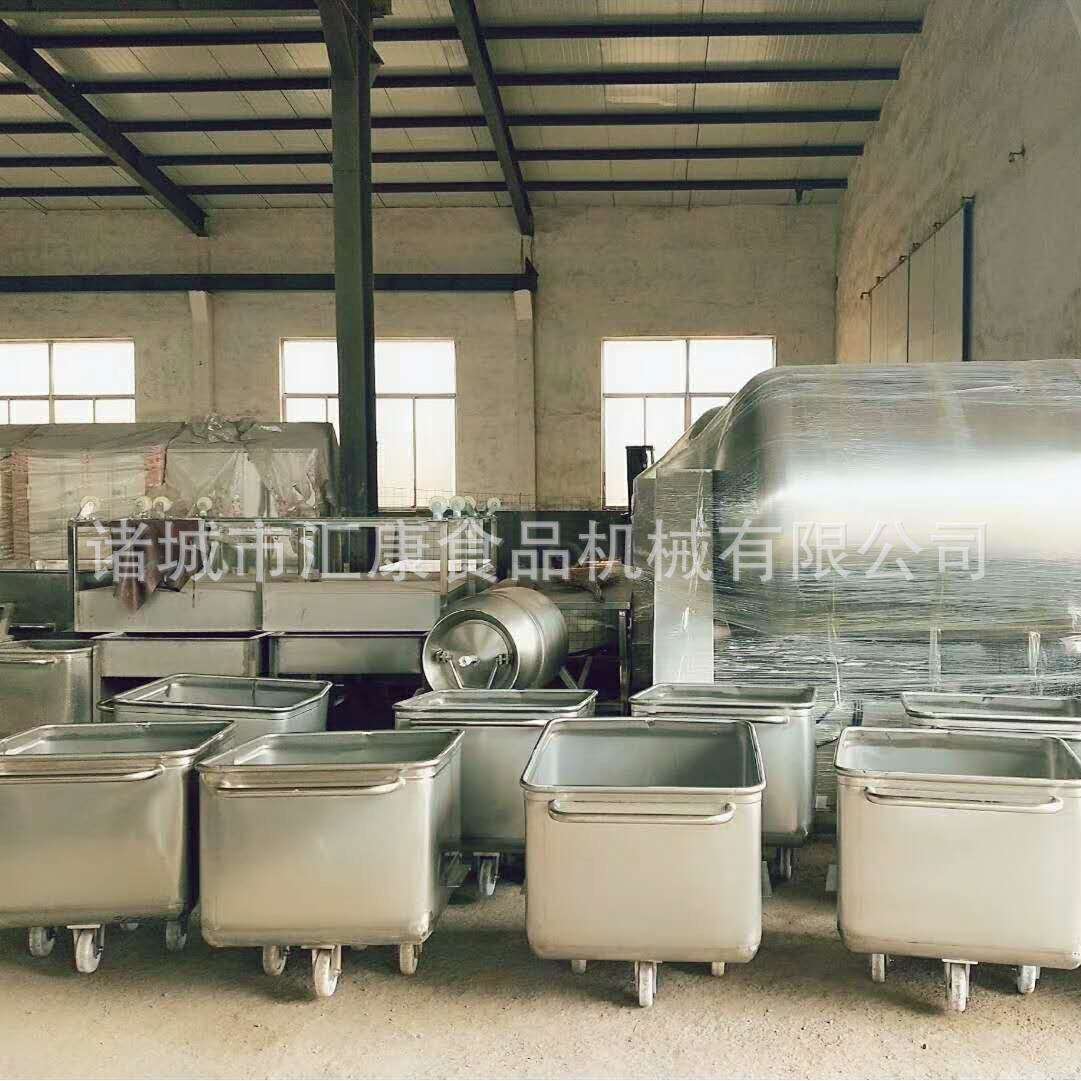 生产不锈钢推车 食品小料车 不锈钢料斗车价格优惠