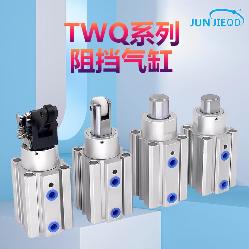 阻挡气缸TWH/TWG/TWQ20 25 32 40 50X15X20X30X40SKF厂家直发