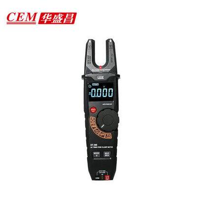 CEM华盛昌DT-390工业真有效值电流电压开口钳形表电工多能表