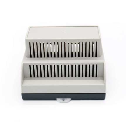 工控机壳体AK80009 ABS阻燃接线盒108*112*75MM仪表仪器塑料外壳