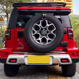 越野车自救 长款脱困沙梯固定架 固定锁 汽车备胎脱困板锁扣