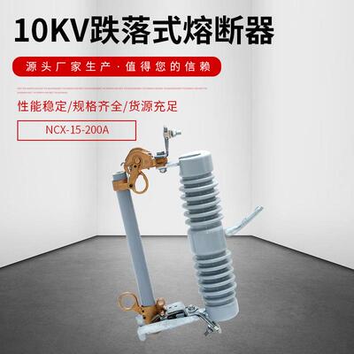 高压跌落保险丝开关 10KV跌落式熔断器NCX-15-200A 可