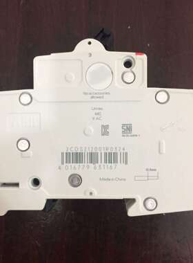 ABB 断路器 S203-C16 NA；10113673