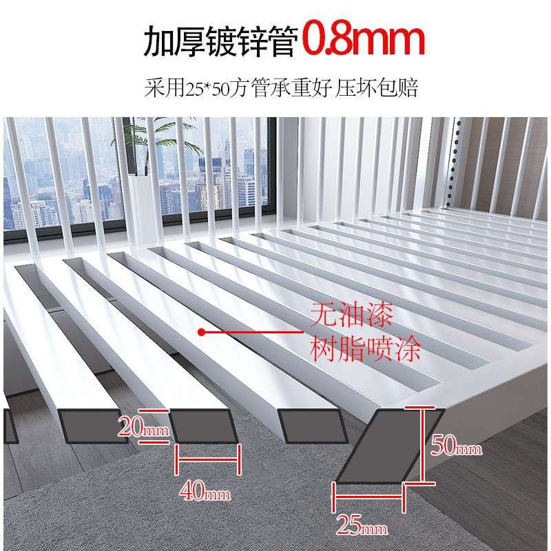儿童床铁艺拼接床加宽床边铁架婴儿床加高护栏围栏调节高度铁艺床图片