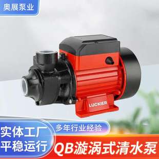 QB60漩涡式清水泵自来水管道离心加压泵110/220V太阳能增压水泵