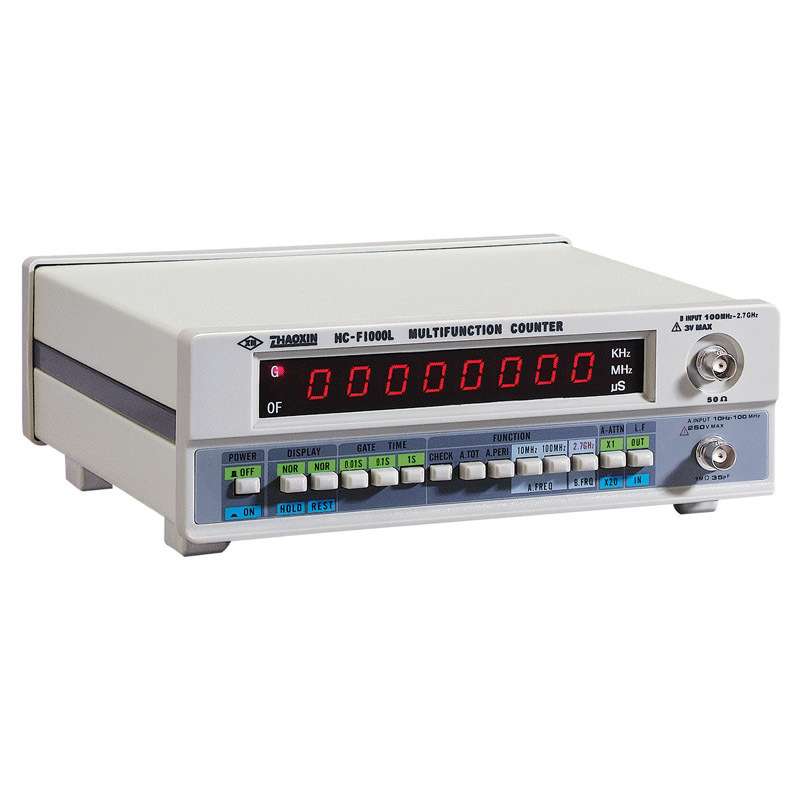 厂家直销频率计F1000/2700L 数字高精度频率计1hz1Ghz 频率计功率