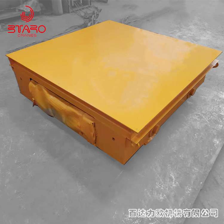 PLC自动化rgv电动小车工业车间流水线进出物料货运轨道平板车