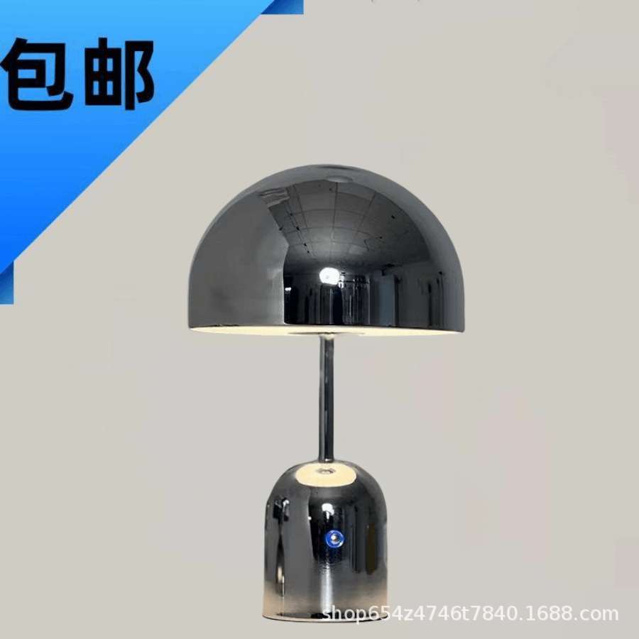 Peboland蘑菇充电款网红氛围台灯床头小夜灯触摸桌面灯新款装饰灯