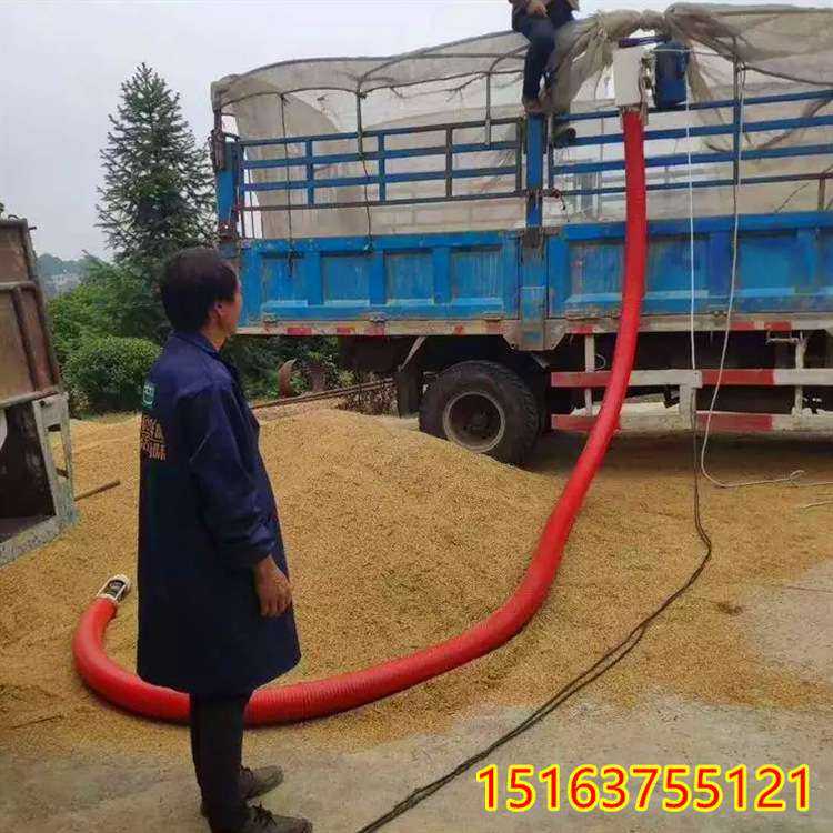 家用装车吸粮机小型车载小麦吸粮机软管抽粮机玉米稻壳倒粮机