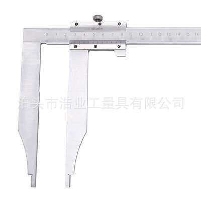 0-500x100加长爪游标卡尺0-500爪长150游标卡尺0-500x200长爪卡尺