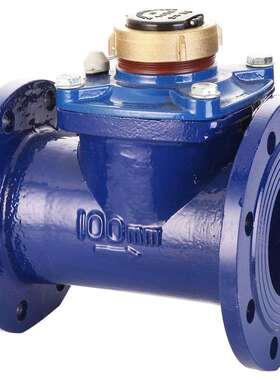 LXLC水表DN80 100 150法兰水表 可拆式水表干式水表 防冻污水水表