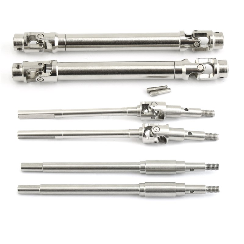 1:10FMS探险家 大奇 升级件金属前后传动轴  后桥R轴 CVD 转向拉