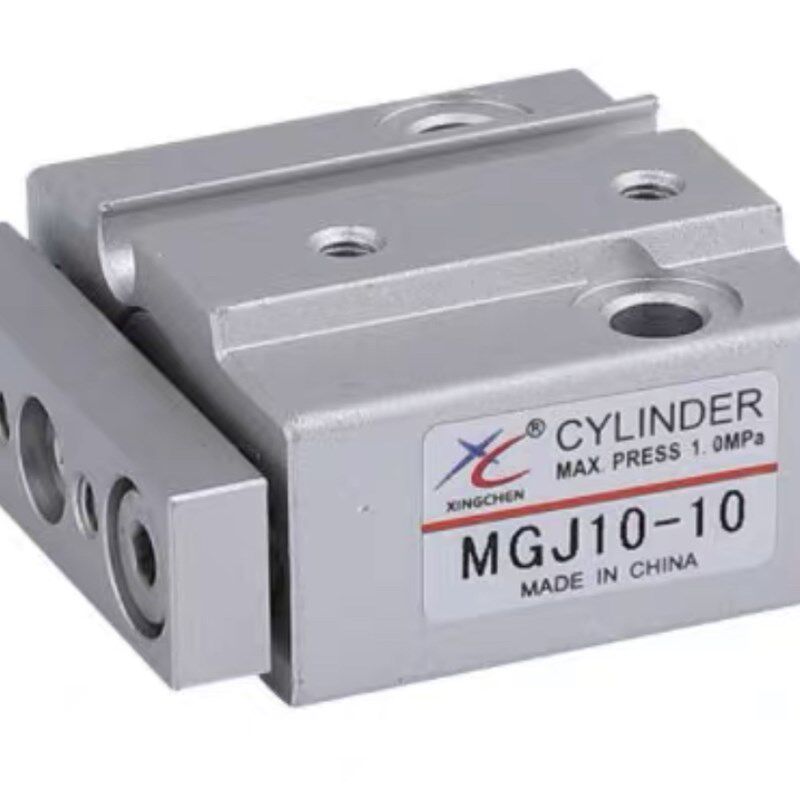 星辰小型气动迷你三轴微型带导杆气缸MGJ6/10-5/TCM10-10V/15/20/