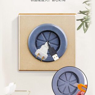 方线孔插座线型遮丑盖免打孔堵洞装饰盖穿过电视盖板装饰盖线孔洞