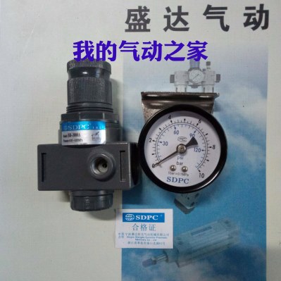 处理源亚德客螺纹 接口3000/盛达A PC8减压阀3型气BRSD气动