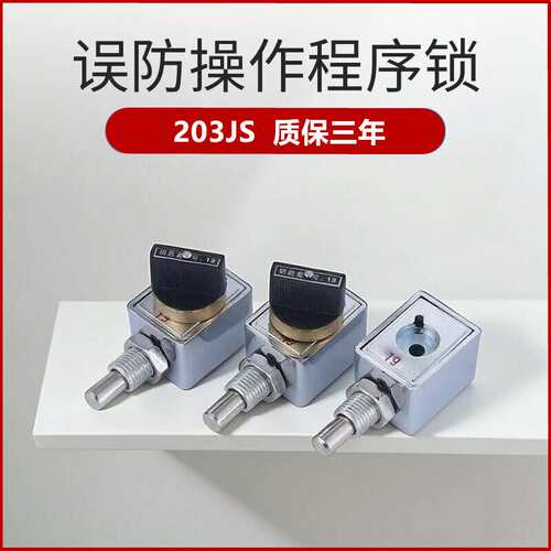 203JS程序锁高压环网柜误防锁202JS205JS206JS三锁两钥匙机械连锁